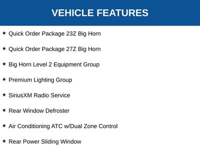 2021 RAM 1500 Big Horn/Lone Star