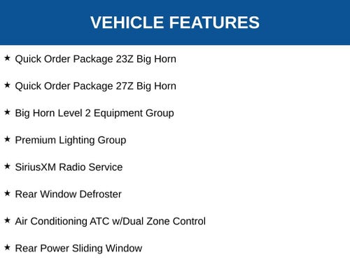 2021 RAM 1500 Big Horn/Lone Star