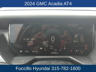 2024 GMC Acadia AT4