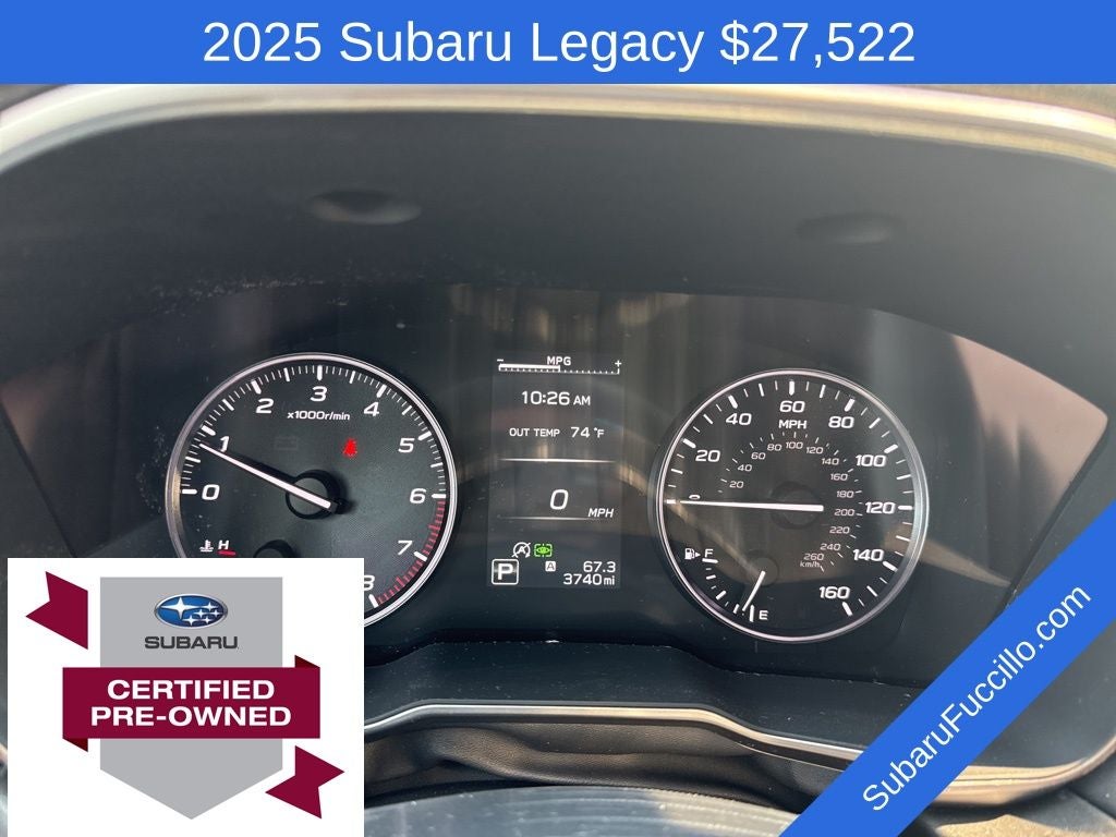 2025 Subaru Legacy Limited