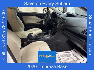 2020 Subaru Impreza Base