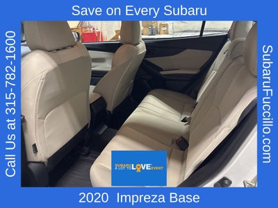 2020 Subaru Impreza Base