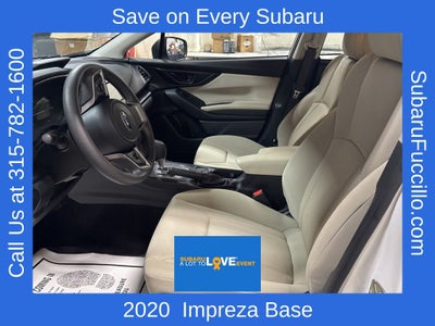 2020 Subaru Impreza Base