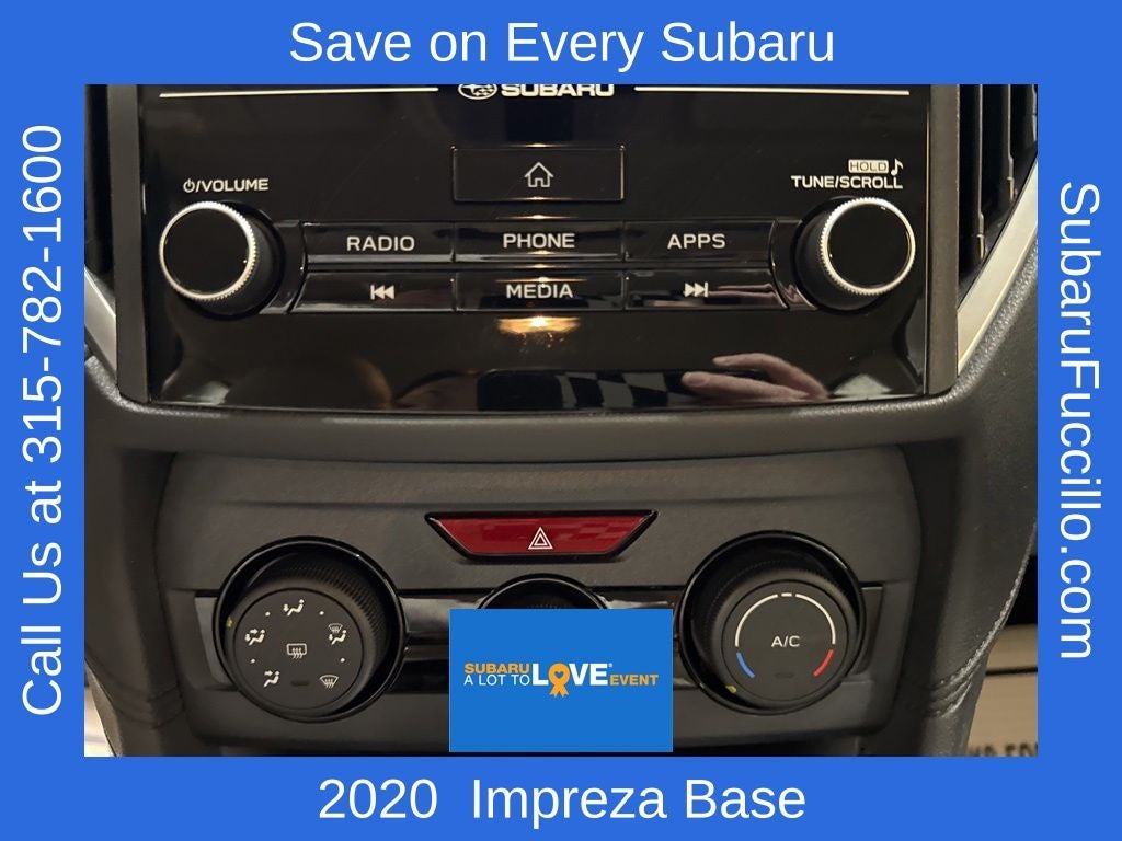 2020 Subaru Impreza Base