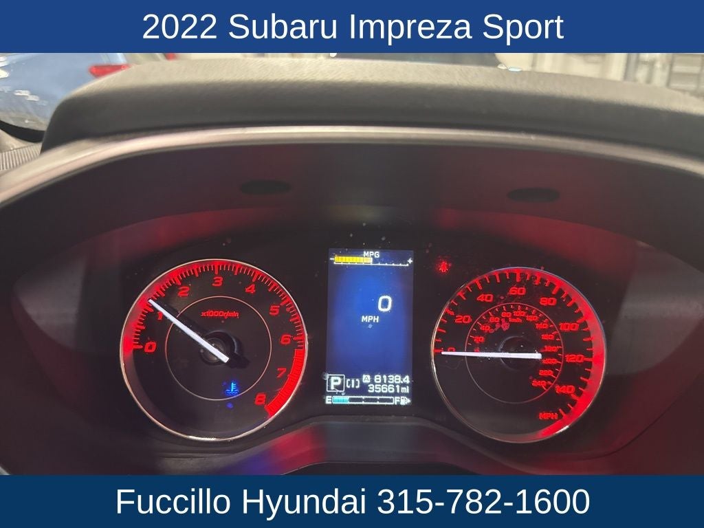2022 Subaru Impreza Sport