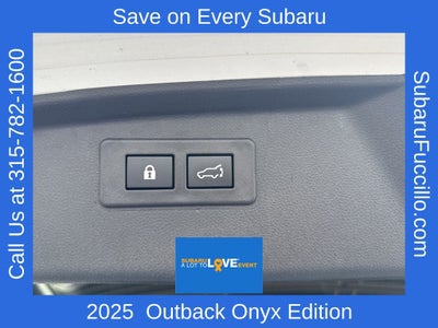 2025 Subaru Outback Onyx Edition