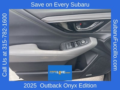 2025 Subaru Outback Onyx Edition
