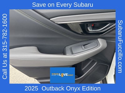 2025 Subaru Outback Onyx Edition