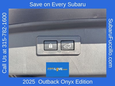 2025 Subaru Outback Onyx Edition