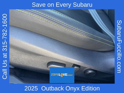 2025 Subaru Outback Onyx Edition