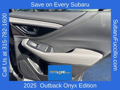 2025 Subaru Outback Onyx Edition