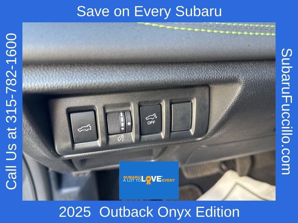 2025 Subaru Outback Onyx Edition