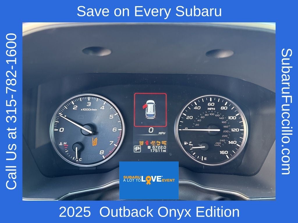 2025 Subaru Outback Onyx Edition