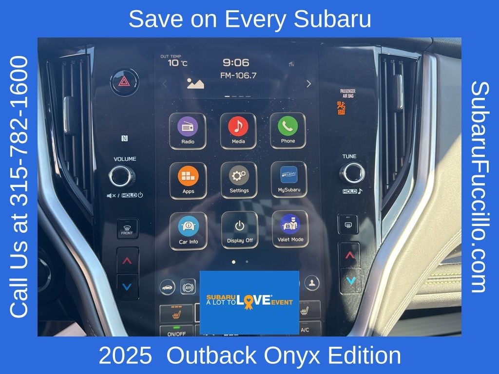 2025 Subaru Outback Onyx Edition