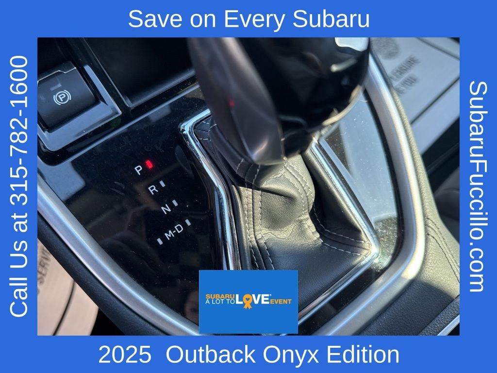 2025 Subaru Outback Onyx Edition