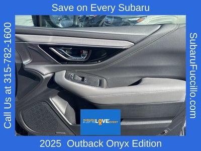 2025 Subaru Outback Onyx Edition