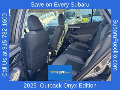 2025 Subaru Outback Onyx Edition