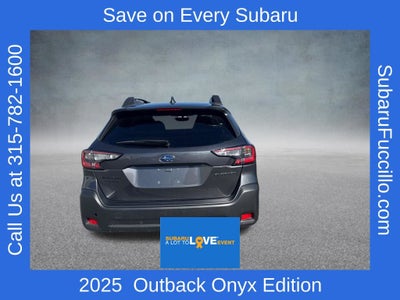 2025 Subaru Outback Onyx Edition