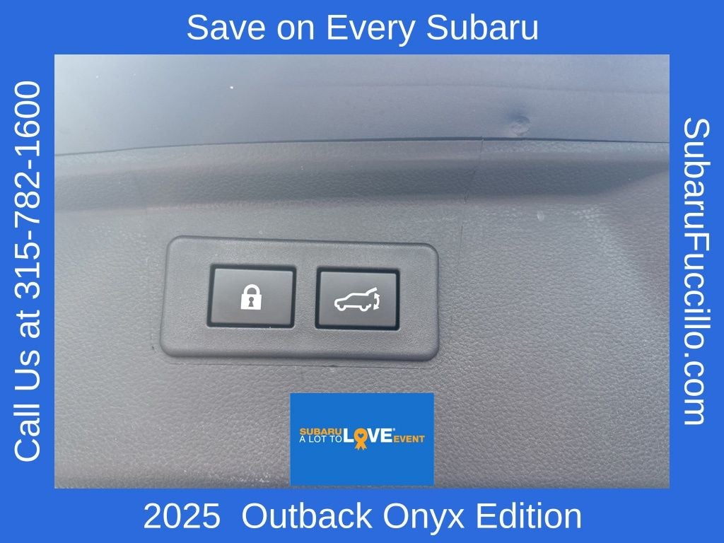 2025 Subaru Outback Onyx Edition