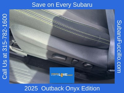 2025 Subaru Outback Onyx Edition