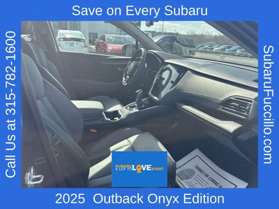 2025 Subaru Outback Onyx Edition