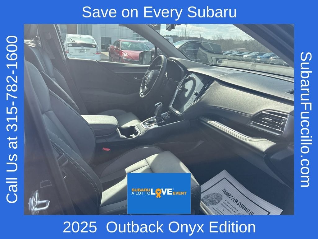 2025 Subaru Outback Onyx Edition