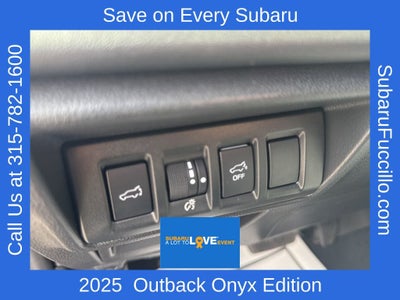 2025 Subaru Outback Onyx Edition