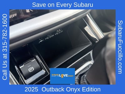 2025 Subaru Outback Onyx Edition