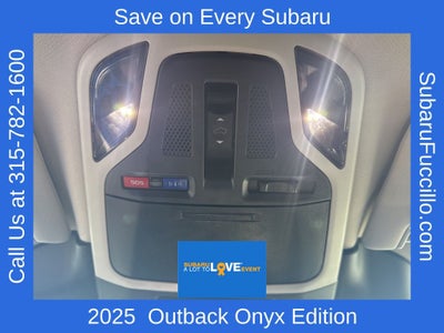 2025 Subaru Outback Onyx Edition