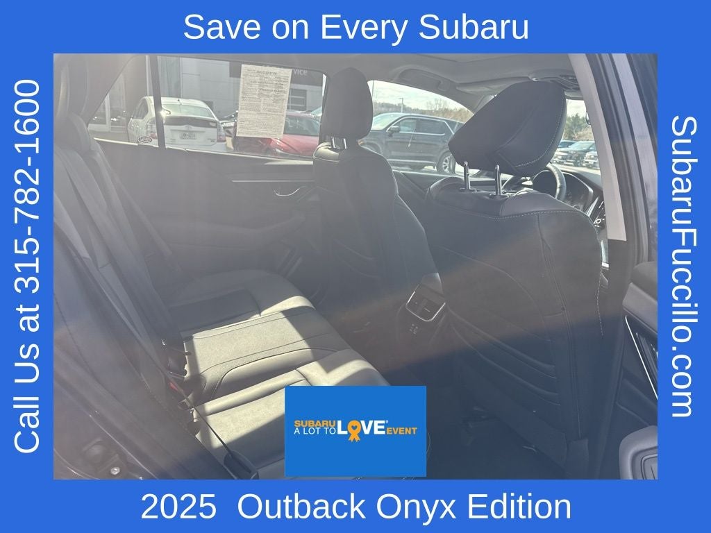 2025 Subaru Outback Onyx Edition