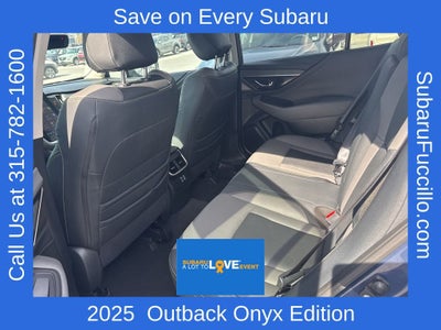 2025 Subaru Outback Onyx Edition