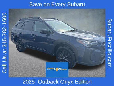 2025 Subaru Outback Onyx Edition