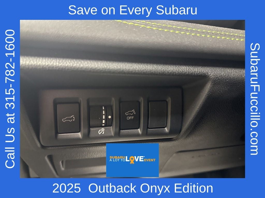 2025 Subaru Outback Onyx Edition