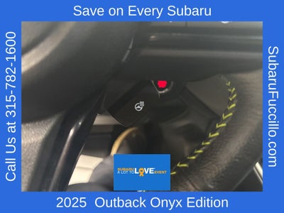2025 Subaru Outback Onyx Edition