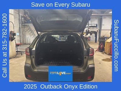 2025 Subaru Outback Onyx Edition