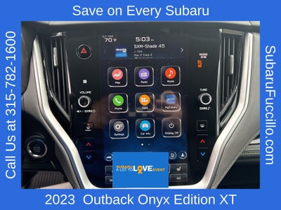 2023 Subaru Outback Onyx Edition XT