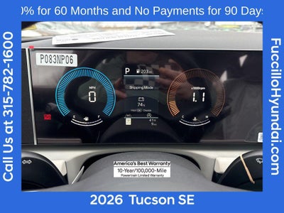 2026 Hyundai TUCSON SE AWD