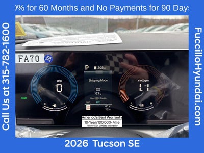 2026 Hyundai TUCSON SE AWD