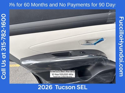 2026 Hyundai TUCSON SEL AWD