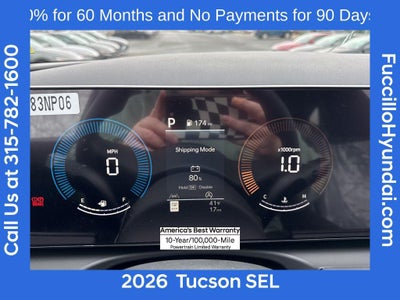 2026 Hyundai TUCSON SEL AWD