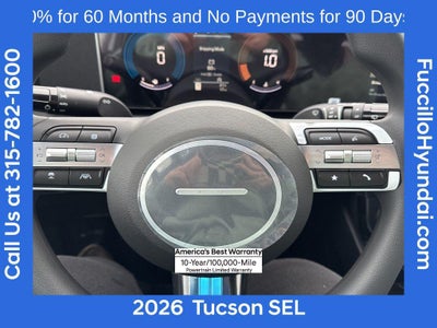 2026 Hyundai TUCSON SEL AWD