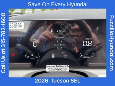 2026 Hyundai TUCSON SEL AWD