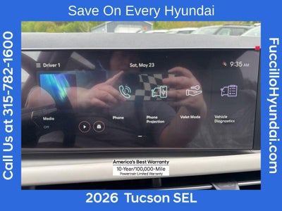 2026 Hyundai TUCSON SEL AWD