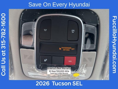 2026 Hyundai TUCSON SEL AWD