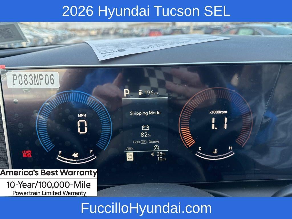 2026 Hyundai TUCSON SEL AWD