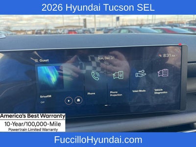 2026 Hyundai TUCSON SEL AWD