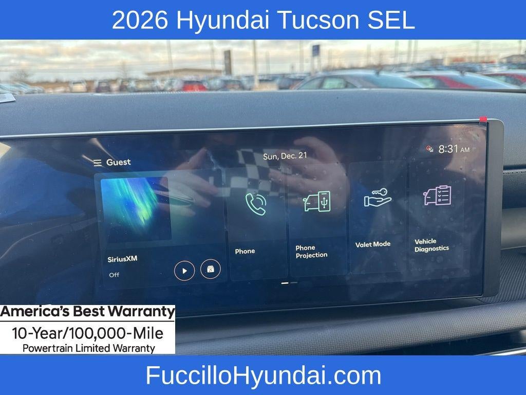 2026 Hyundai TUCSON SEL AWD