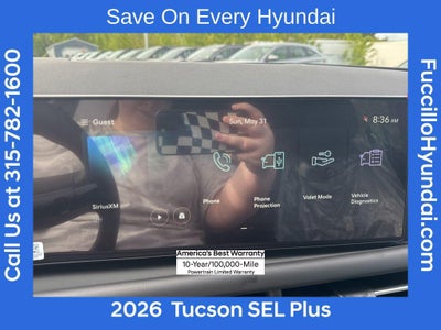 2026 Hyundai TUCSON SEL AWD