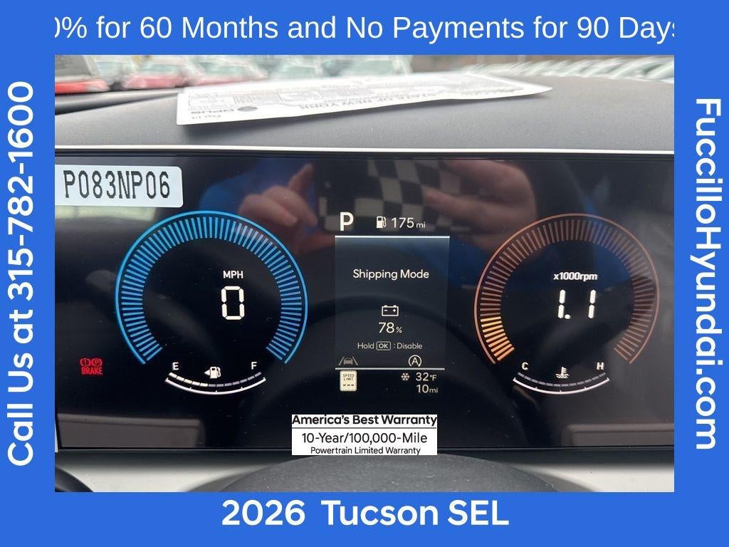 2026 Hyundai TUCSON SEL AWD