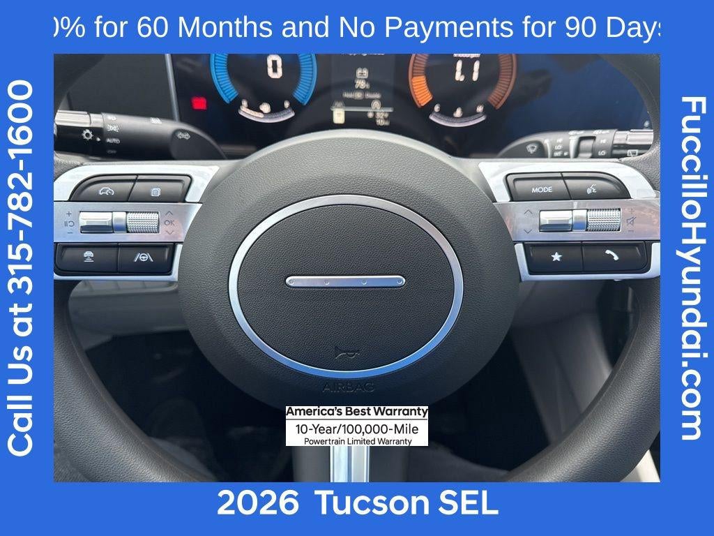 2026 Hyundai TUCSON SEL AWD